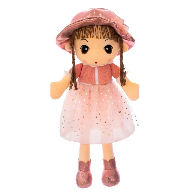 45 ซม.ตุ๊กตาPlushของเล่นเด็กของขวัญวันเกิดตุ๊กตาสาวตุ๊กตาPlushงานแต่งงานRagตุ๊กตาน่ารักRagDollของเล่นสําหรับเด็กผู้หญิงของขวัญ