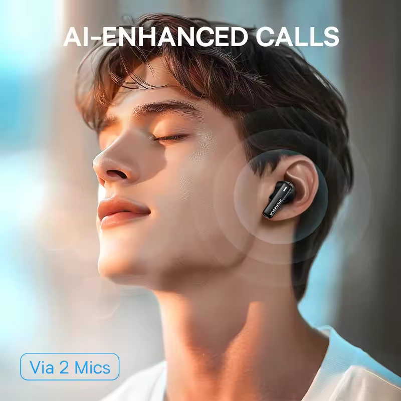 Baseus bowie e19 fones de ouvido sem fio bluetooth 5.3 graves grandes 12mm drivers ipx5 à prova dwaterproof água 33 horas vida útil da bateria