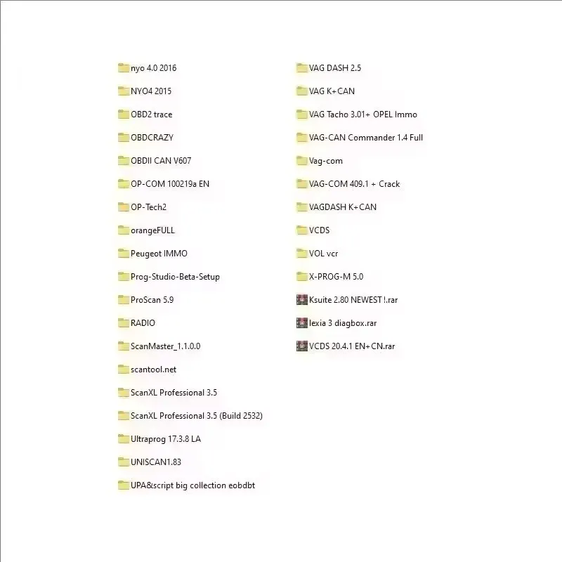 PAKET IMMO OFF FILE Immo Airbag DASH MILLEAGE CORRECTION + AIRBAG CRASH CLEAR + IMMO OFF + DASH + SIMMO SOFTWARES / TOTAL 32 GB