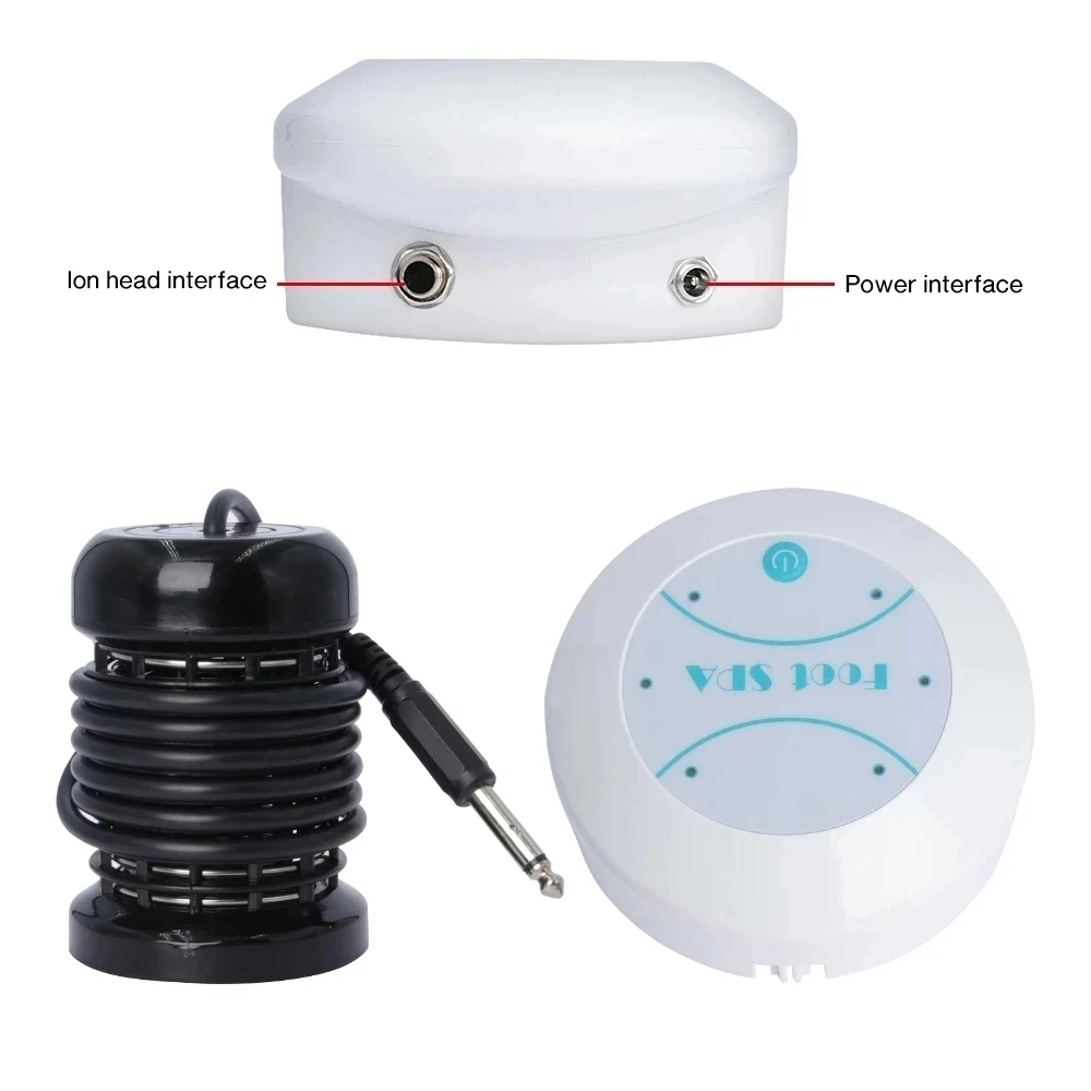 Detox Ionic Foot Spa Bath Machine นวดเท้า Ionic Detoxification บรรเทาความเมื่อยล้าส่งเสริมสุขภาพที่ดีและเต็มรูปแบบสําหรับ Vitality