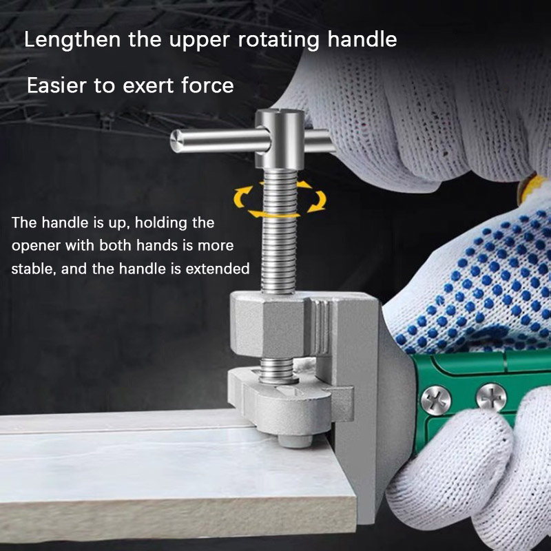 Taglierina per pavimenti e porcellana Set di taglierine per vetro professionali per taglio di vetro Taglierina per piastrelle Utensile manuale per taglio di piastrelle in vetro
