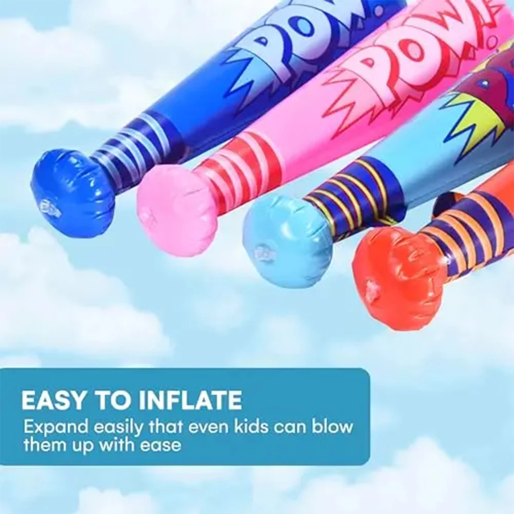 4 ชิ้นที่มีสีสัน Paw Inflatable ของเล่นเบสบอล Inflatable เหมาะสําหรับฤดูร้อนสระว่ายน้ําเบสบอลธีมของขวัญวันเกิด