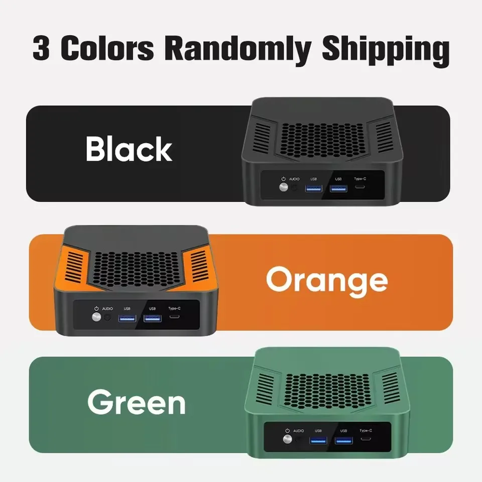 New Solid Pocket Mini PC TOPC AMD Ryzen 9 8945HS R7 8845HS USB4.0 Dual LAN 2xDDR5 PCIe4.0 Windows 11 Gaming Mini Computer WiFi6E