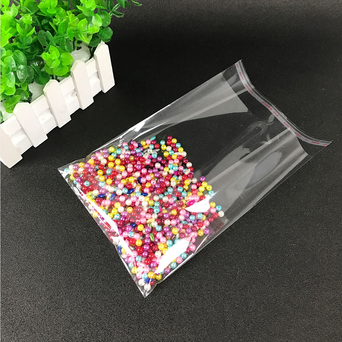 100pcs Resealable Self-Sealing Cellophane Bags OPP Plastic Clear Small Bags for  Jewelry Earrings Candy Bakery Packaging Storage