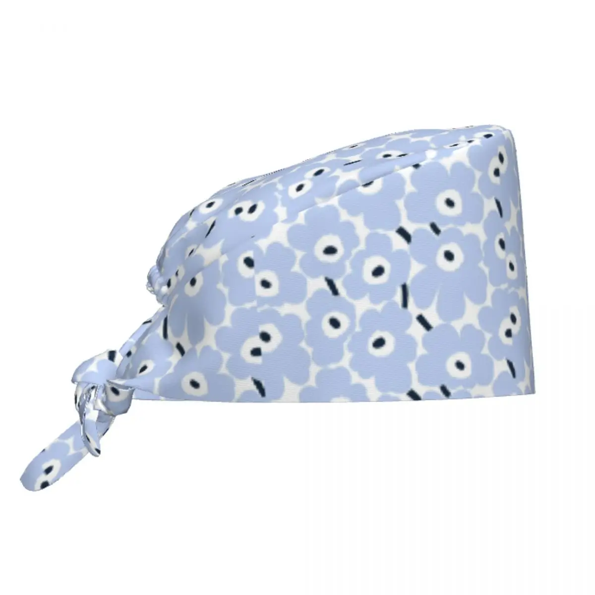 Topi Scrub Poppy Kecil Kustom Topi Bedah Topi Ruang Operasi Pria Wanita Topi Operator Topi Kerja Lab