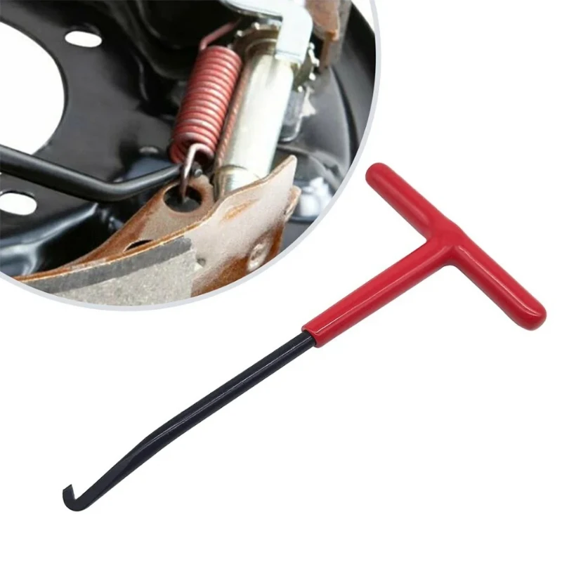 Gancho de resorte de escape para motocicleta, mango Universal en forma de T, extractor de resorte de tubo de escape, ganchos instaladores, herramienta de reparación de extracción, 1 ud.