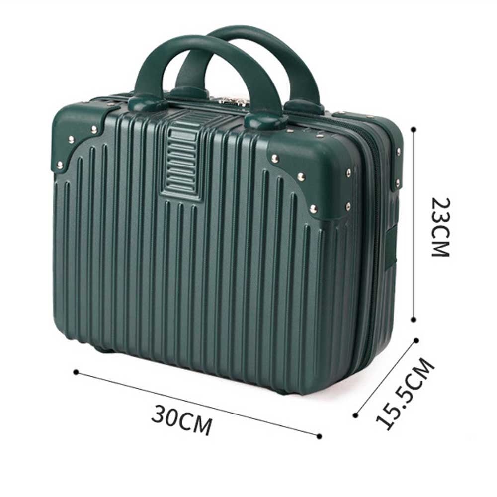 14 Zoll Mini Reisekoffer Kosmetik box Handgepäck Veranstalter Make-up Fall kleine Passwort Box Boarding Fall