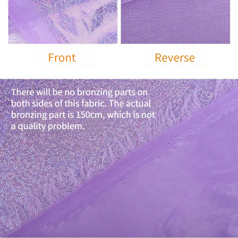 Pelapis Kain Glitter Payet Laser Per Meter untuk Dekorasi Panggung Kostum Diy Kain Jahit Lembut Tipis Mengkilap Merah Muda Biru Putih