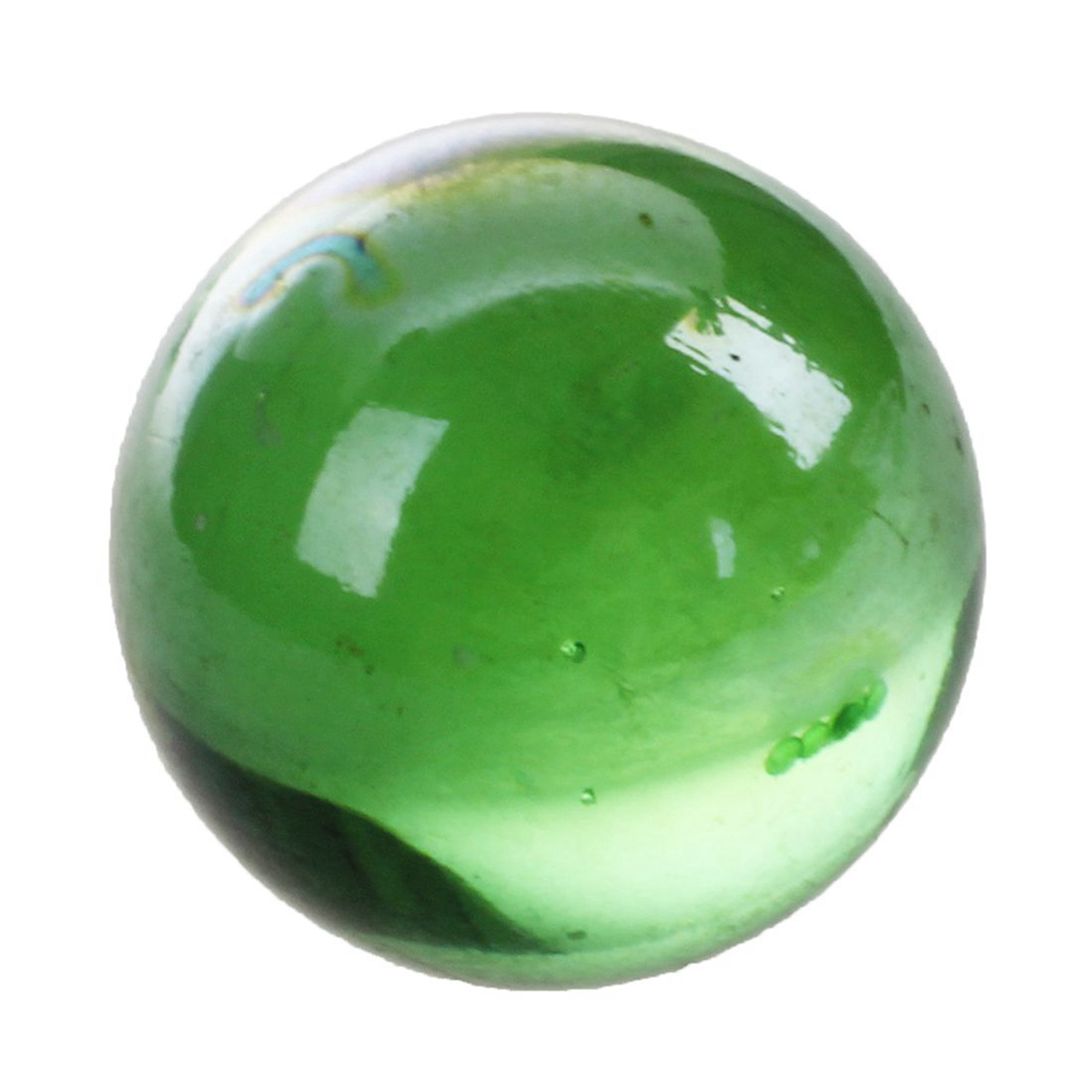 BAAU 80 Pcs Marbles 16mm Glass Marbles Knicker Glass Balls Decoration Color Nuggets Toy Green