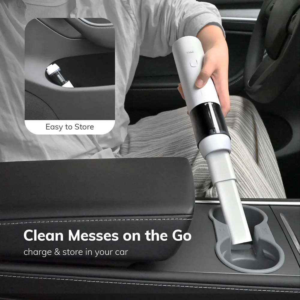 MIUI Cordless Handheld Vacuum Cleaner for Laptop & Car,Portable & Multifunctional,USB Rechargeable,Strong Suction,Brushless