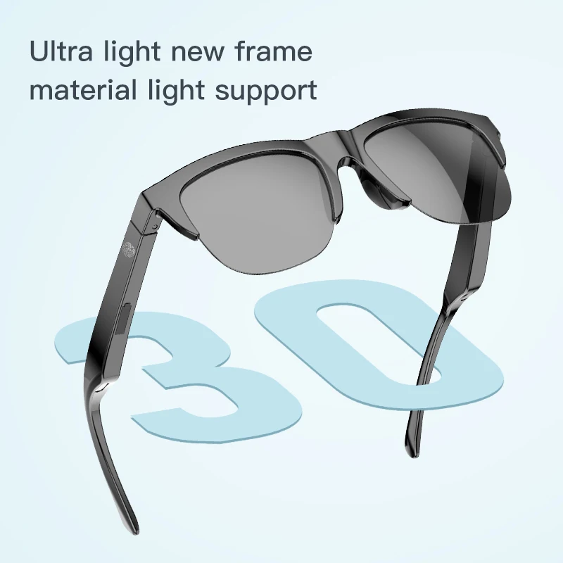 F06 bisel conectado IP4 sombrilla impermeable estéreo inalámbrico Android gafas con auriculares Bluetooth deporte Scooter Eléctrico hombres