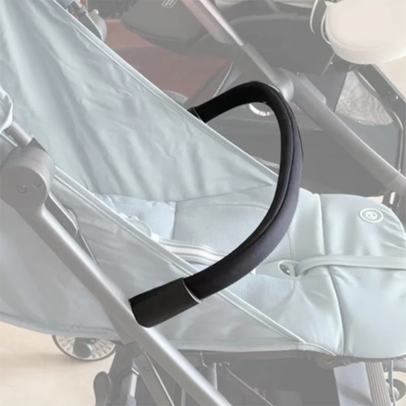 Apoio de braço para carrinho compatível com gb pockit plus all city cybex libelle/2/pro orfeo buggy barra amortecedora flexível dobrável fácil para viagens