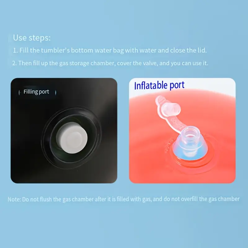 Coluna de boxe infantil espessada em PVC, inflável para adolescentes. Saco de boxe fitness que não caiu. Adicionar areia e água