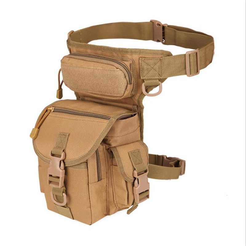 Waist bag weapon tactical cycling leg bag men's waterproof and anti-fall practical thigh bag multi-purpose belt