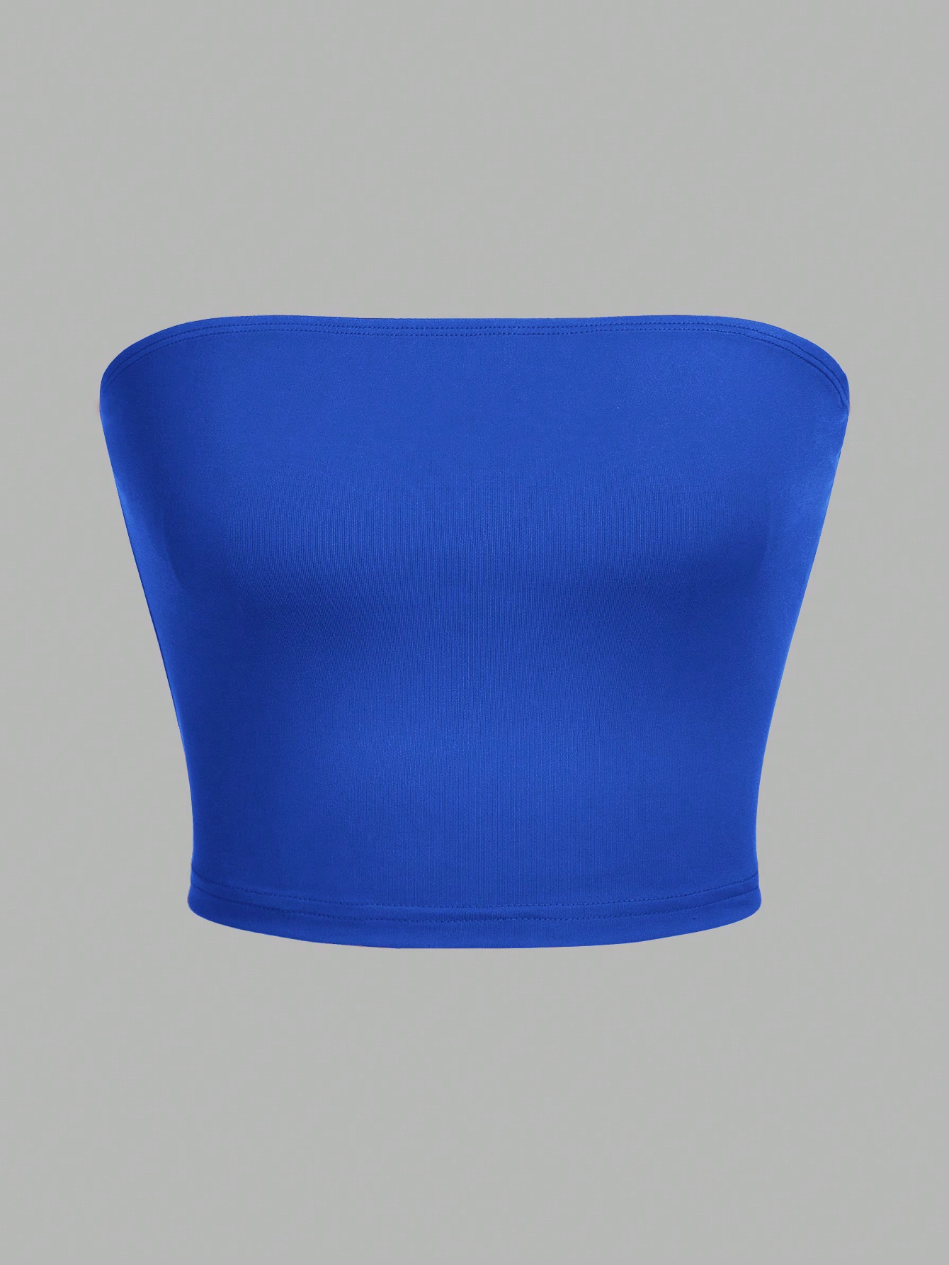 Strapless vest voor dames, mouwloze crop top, damestop met platte mond en navel omwikkelde borst feestoutfit strapless vestkleding