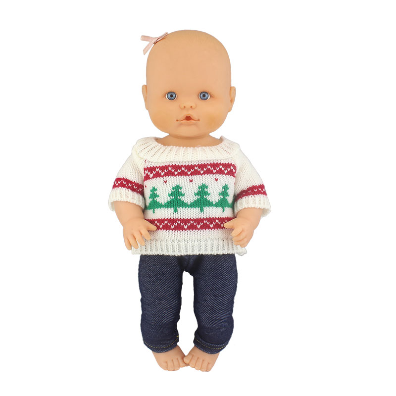 Свитер + штаны, новая кукольная одежда, костюм для куклы Nenuco 32 см, 12 13 дюймов, аксессуары для кукол Bebe
