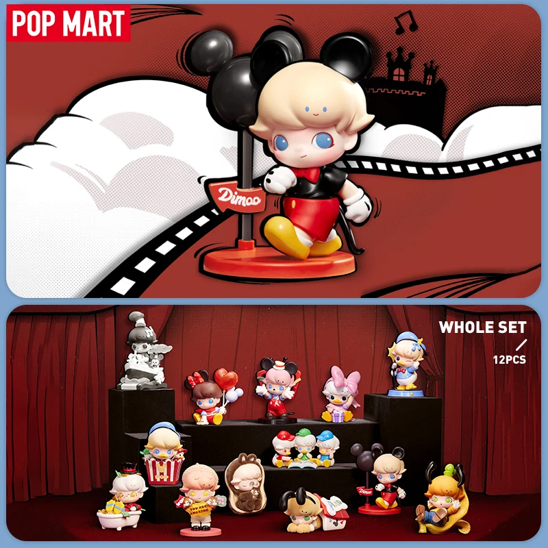 Фигурки POP MART DIMOO WORLD × DISNEY Series слепая коробка 1 шт./12 шт. Mystery Box