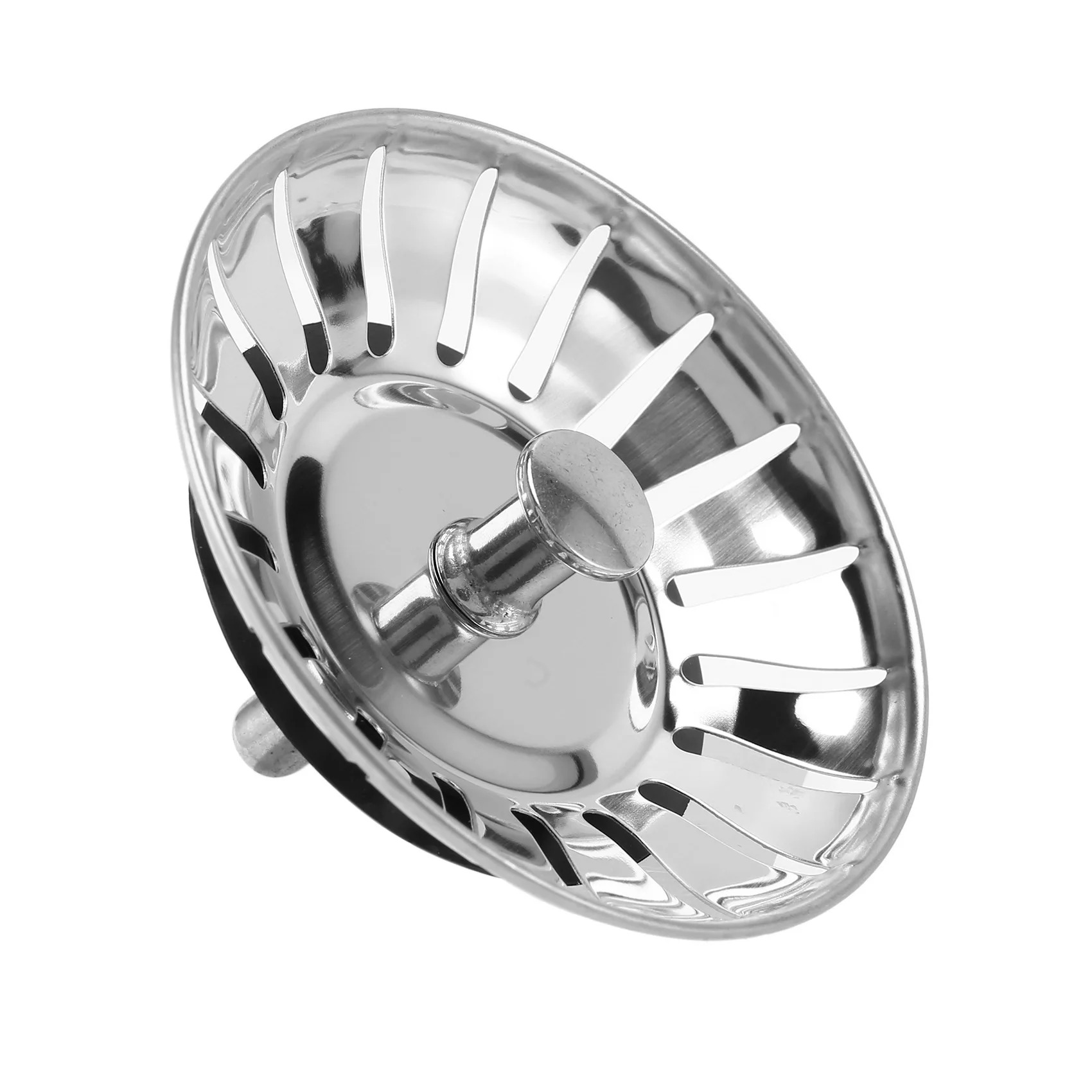 1pc filtro premium de aço inoxidável substituição pia da cozinha filtro dreno resíduos plug 80mm escorredor filtro lixiviação cesta resíduos