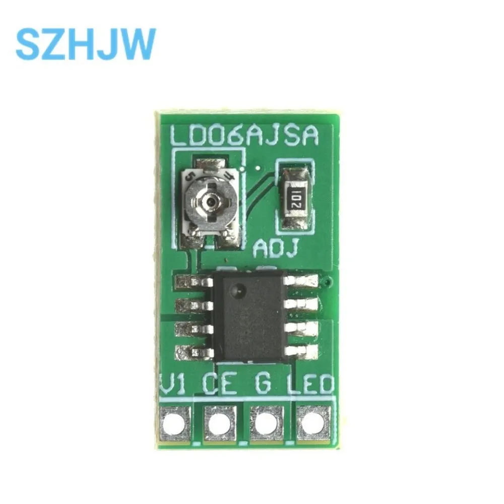 1-10pcs DC 3.3/3.7V 5V LED Driver 30-1500MA Constant Current Adjustable Module PWM Control Board USB LED Flashlight 18650 Li-ion