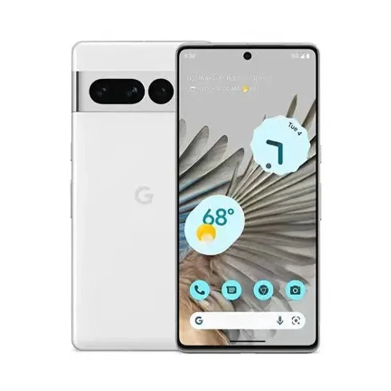 GooglePixel 7pro 7 pro 5G 6,7 pulgadas LTPO AMOLED 120Hz pantalla Google Tensor 30W Super carga 5003mAh batería OTG teléfono usado
