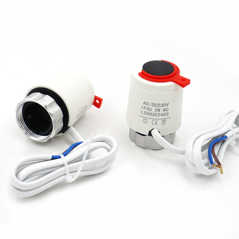 1/5/10 ชิ้น 230V ปกติปิด NC M30 * 1.5 มม.ไฟฟ้าตัวกระตุ้นความร้อนสําหรับ Underfloor เครื่องทําความร้อน TRV วาล์วหม้อน้ํา Thermostatic