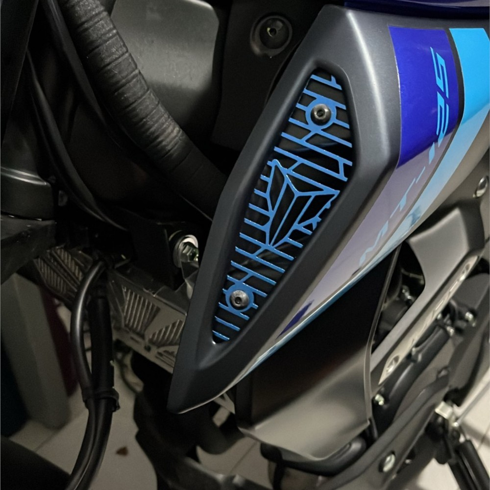 Cubierta de entrada de aire para motocicleta, protección protectora para Yamaha MT-125 2020 MT-15 2018 2019 2020 MT125 MT15 MT 125 15 CNC de aluminio