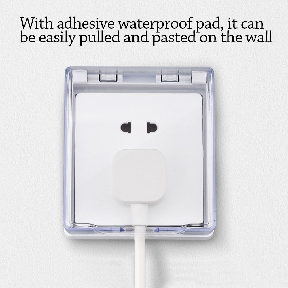 Kids Safety Waterproof Socket Protector Baby Safty 86 Socket Protector Electric Plug Cover