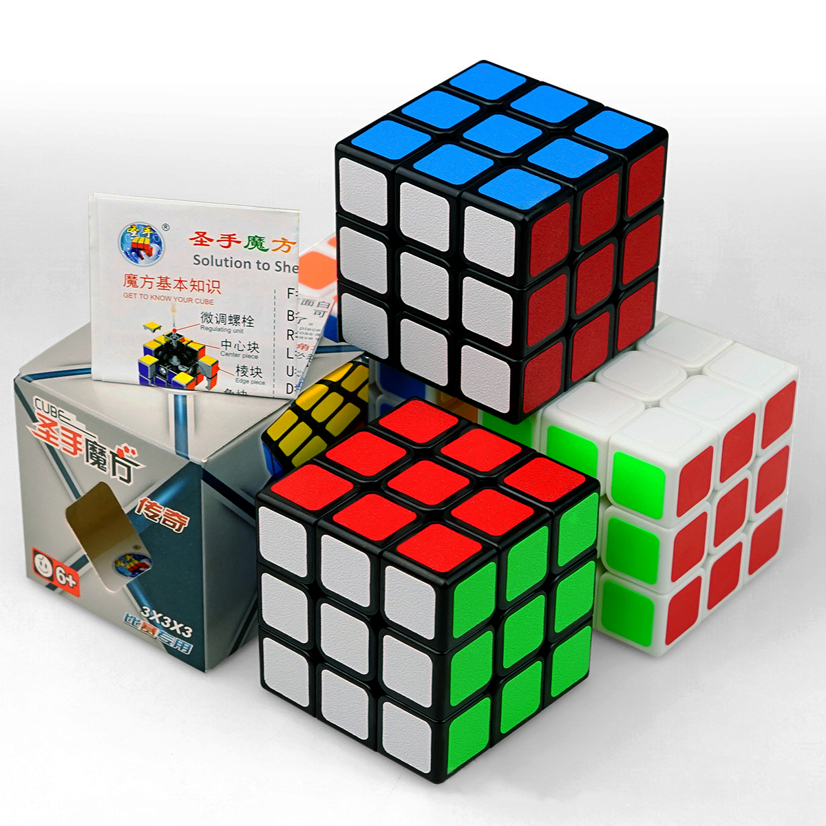 Chuyên Nghiệp 3X3X3 Khối Tốc Độ Hình Khối Xếp Hình Neo Cube 3X3 Cubo Magico Miếng Dán Người Lớn đồ Chơi Giáo Dục Cho Trẻ Em Quà Tặng