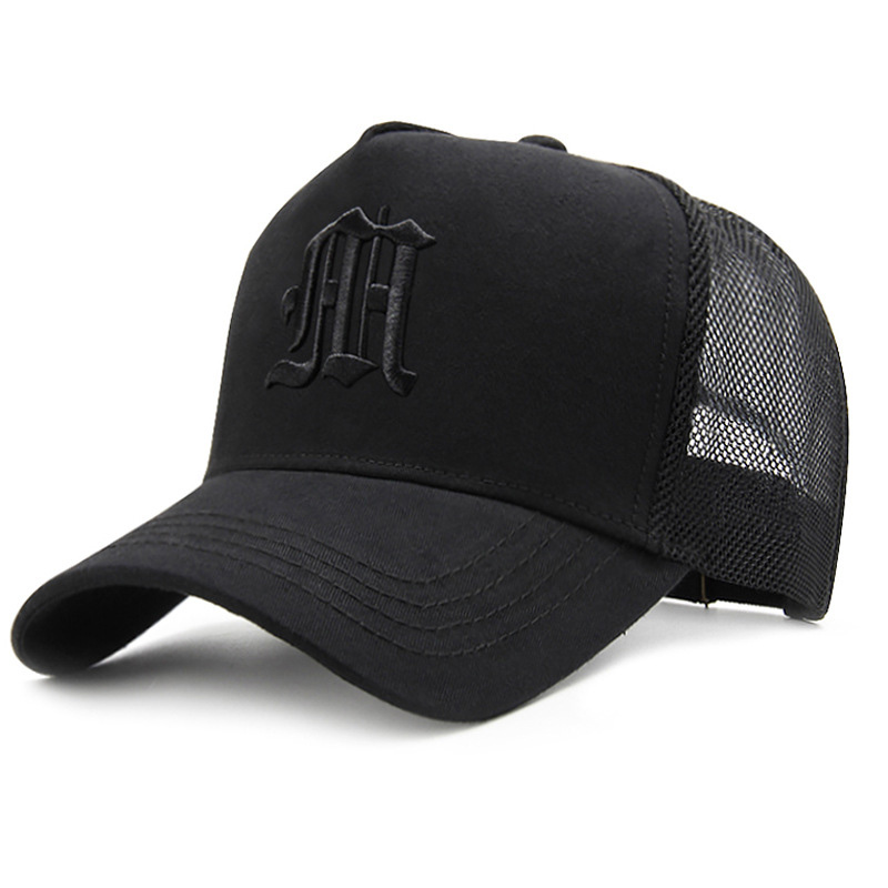 Neue Hut männer Sommer Dünne High Top Baseball Kappe Flut Großen Kopf Zaun Mesh Atmungsaktive Kappe Sonnenschutz Sonnenhut