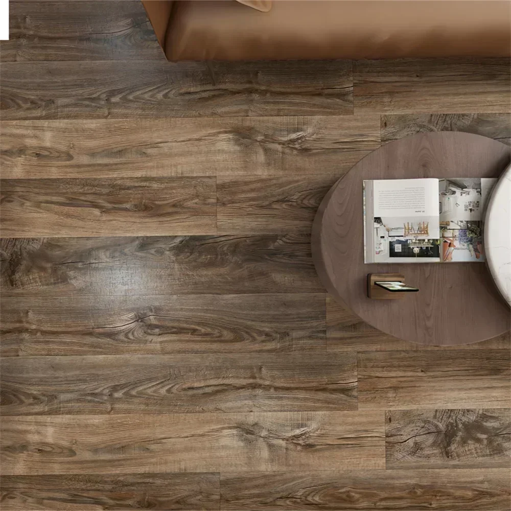SPC พื้นไวนิลกันน้ํา 4.2 มม.5.2 มม.6.2 มม.8.2 มม.คลิก Vinilo Laminados กระเบื้องพลาสติก PVC De Vinilico Piso ปรับแต่งได้