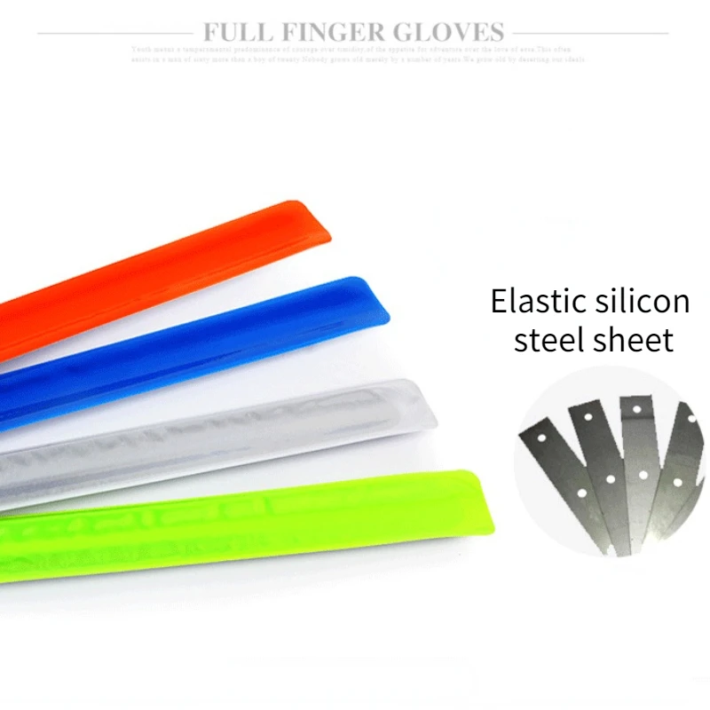 40*3 センチメートル格納式反射バンド便利な反射ストライプ屋外夜間作業ランニングサイクリング反射腕章