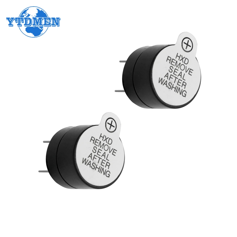 10PCS Mini Active Buzzer 3V 5V 12V 9*5.5 มม.12*9.5 มม.แม่เหล็กยาวต่อเนื่อง Beep TONE เสียงลําโพง