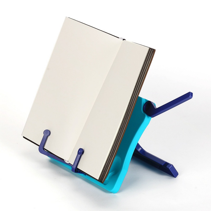 Portable Reading Stand Books Stand Recipe Shelf Folding Holder Cookbook Holder Organizer Bookend For Music Score Recipe Tablet
