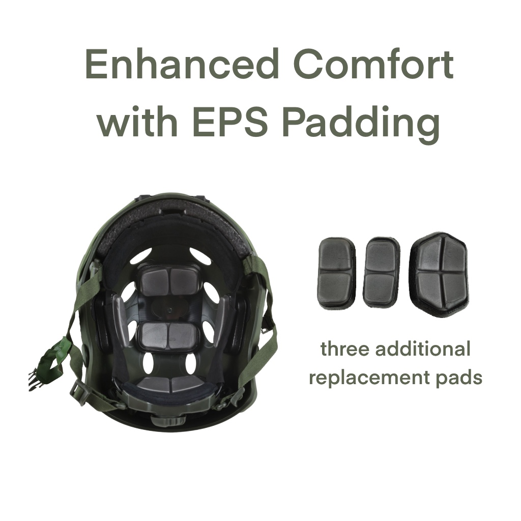 Hwzhyb หมวกกันน็อคยุทธวิธีแบบเร็ว5มม. ผ่านการรับรอง CE สำหรับกู้ภัย/ฝึก/ขี่จักรยาน/ป้องกันบ้าน/ปืนลมยิง CS อุปกรณ์ป้องกัน