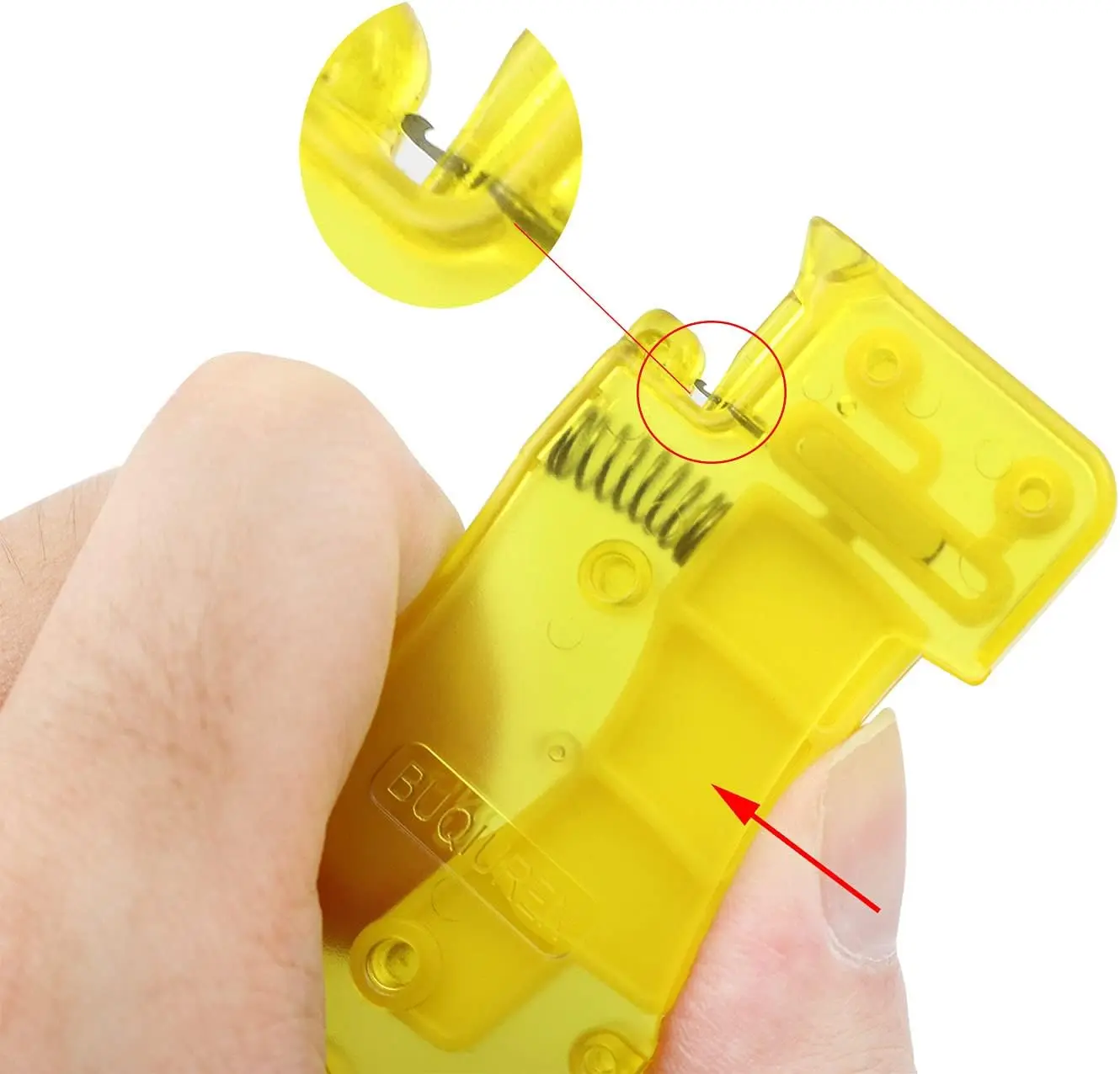 1-3Pcs Automatic Easy Needle Threader Tool Self-Thread Guide Plastic Sewing Accessories Hand Stitching  Quick Needle Threading