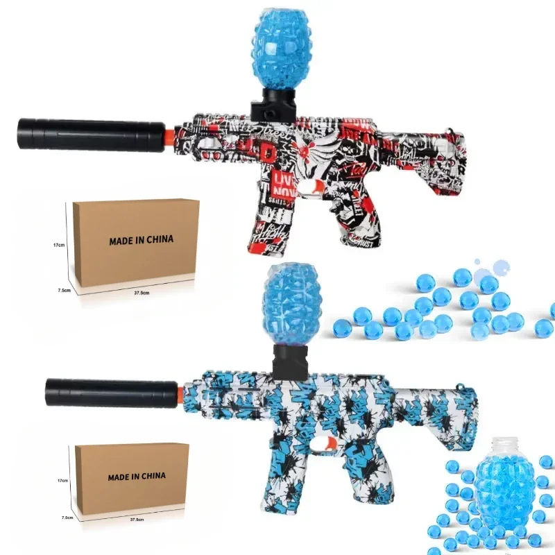 ปืนไฟฟ้าของเล่นต่อเนื่องอัตโนมัติBullet AirsoftปืนปืนพกSplatterอาวุธเกมกลางแจ้งCsปืนของเล่นสําหรับผู้ใหญ่เด็ก