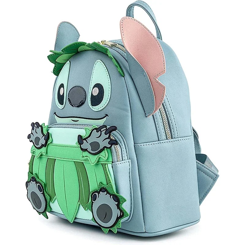 Disney Stich Luau Mini Rucksack Cosplay Damen Doppel Strap Schulter Tasche Geldbörse Lilo & Stich
