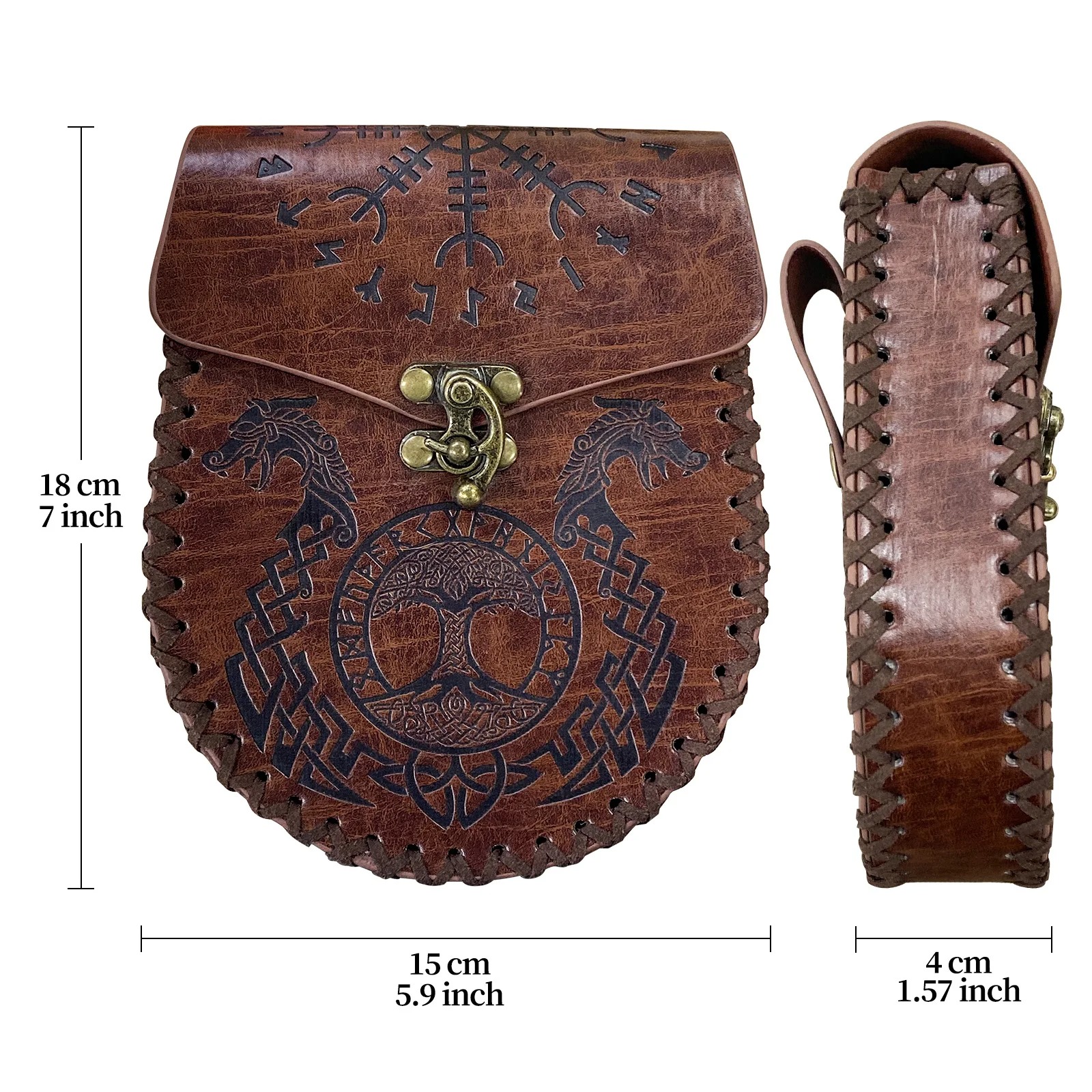Pochette de taille de chevalier médiéval pour Halloween et noël, ensemble de ceinture Renaissance, Costume de Cosplay de guerrier Viking, 1 pièce