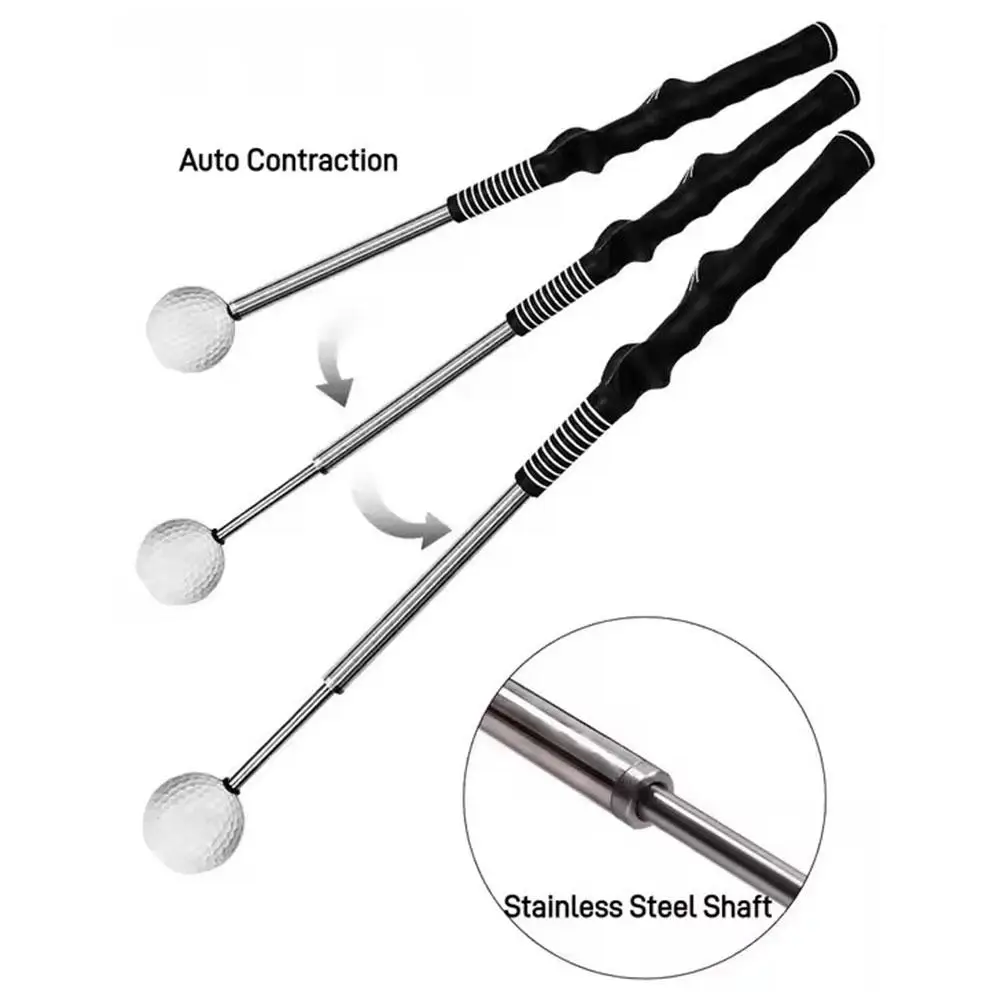 Golf Swing Trainer Beginner Alignment Gesture Correct Wrist Swing Trainer For Grip Strength Practice Stick Training Aids