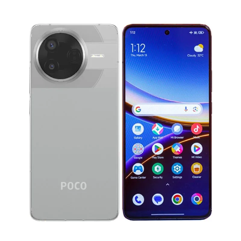【Marca +】 Versão global POCO F7 Pro 5G Snapdragon 8 Gen 3 50MP câmera principal 6,67 "WQHD + Fluxo AMOLED DotDisplay 90W HyperCharge
