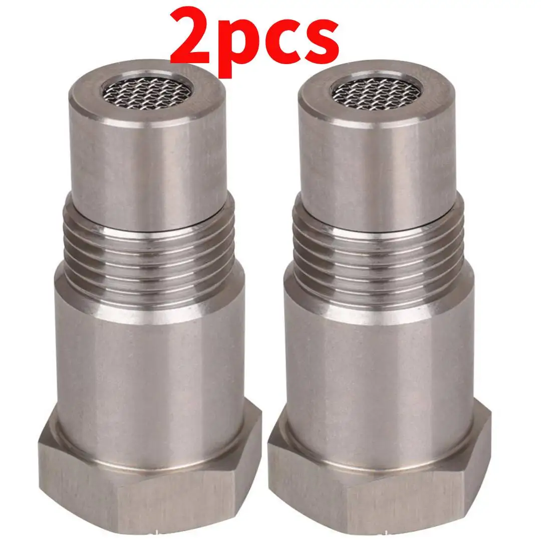 2 pces cel fix sensor de oxigênio adaptador para desempenho fora de estrada oxigênio o2 sensor m18x1.5 para fora da estrada catalisador csv peças de automóvel