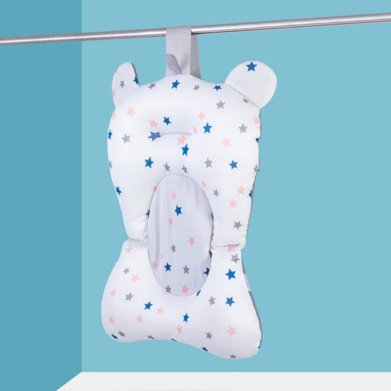 Baby Bad Sitz Unterstützung Matte Infant Anti-Slip Weichen Komfort Körper Kissen Faltbare Baby Badewanne Pad Stuhl Neugeborenen Badewanne kissen