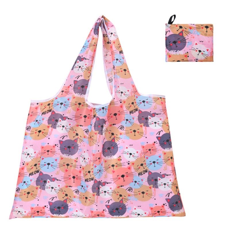Wiederverwendbare Einkaufstüten, große, waschbare Einkaufstaschen, faltbar, umweltfreundlich, aus Nylon, robuste Taschenhandtaschen