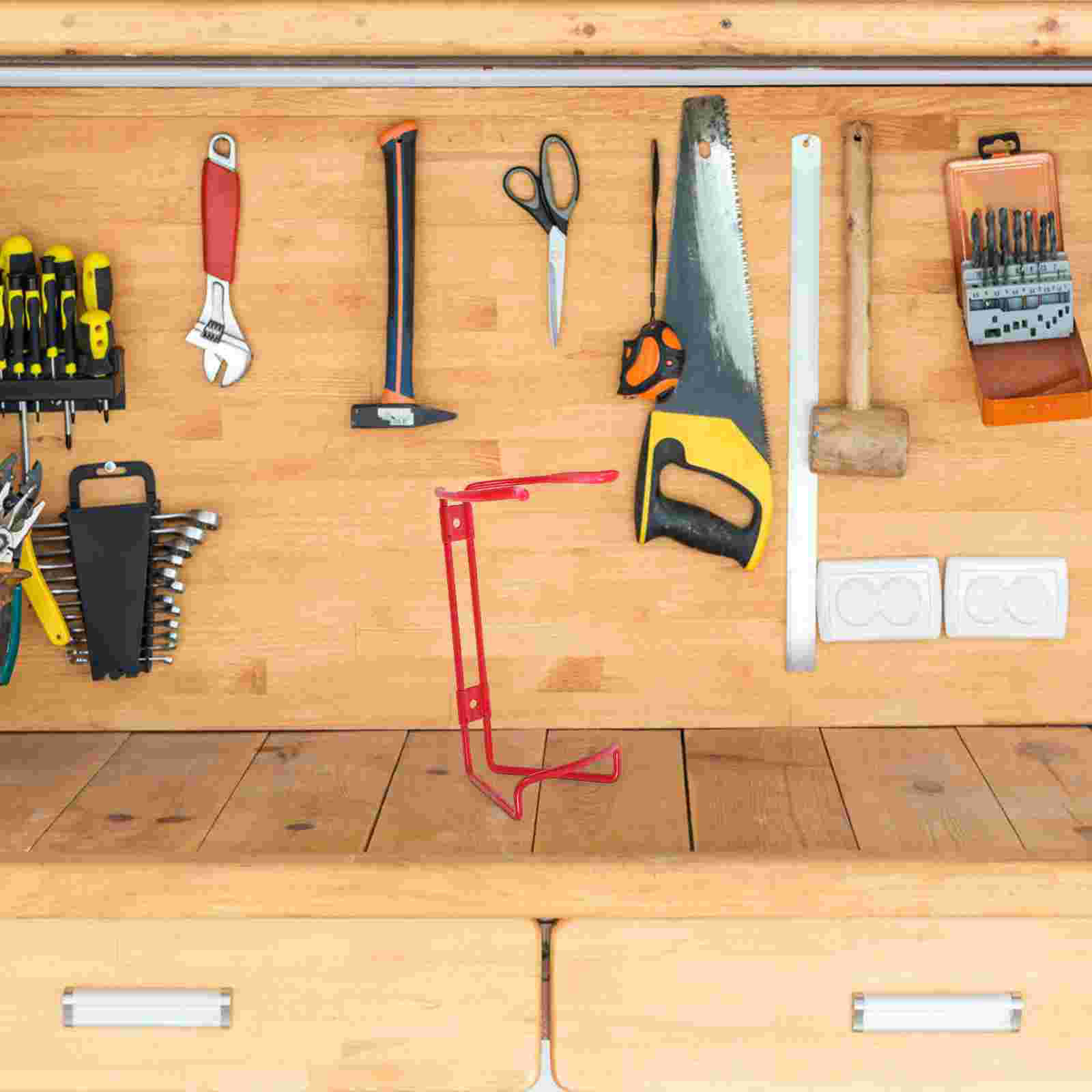 Feuerlöscher Rack Halterung Halter Wand Halterungen Halterungen Eisen Montage Haken