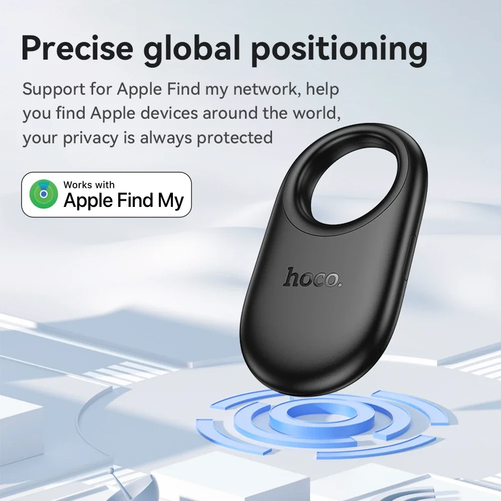 E94 Mini Smart GPS трекер, совместимый с iOS Apple Find My APP, анти-потерянное напоминание, локатор с рейтингом MFI для автомобильных ключей, домашних животных, детей