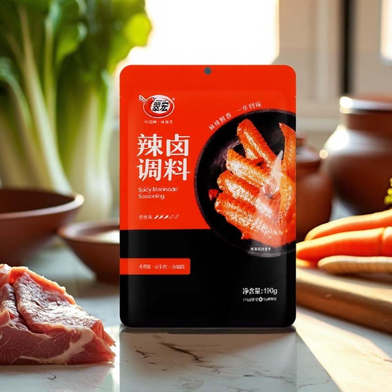 CuiHong Spicy Stew Seasoning,Barbecue Seasoning 3 in1 6.71/9.14oz(190/259g)*1 Pack