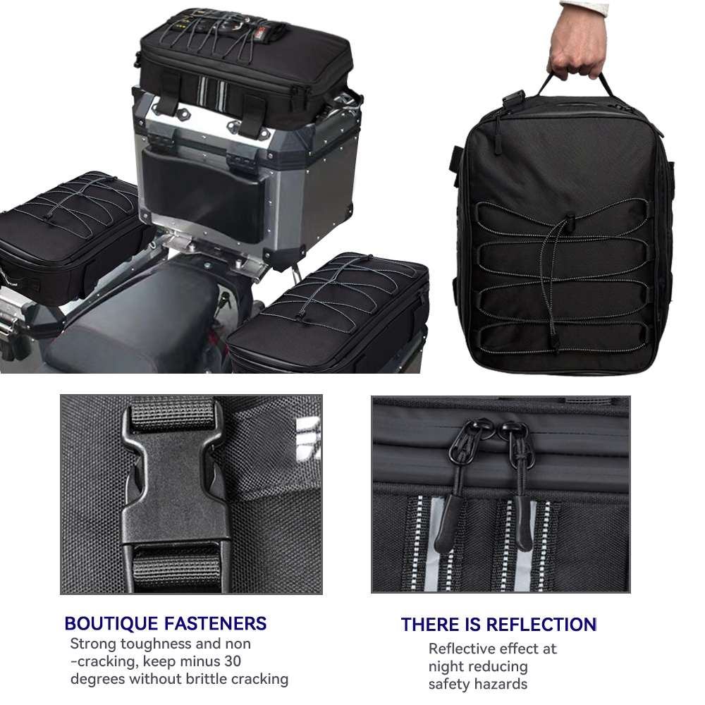 Nova motocicleta sacos superiores para bmw r 1200 1250 gs lc aventura caixa superior cestos saco caso sacos de bagagem f650gs g310gs adv à prova dwaterproof água