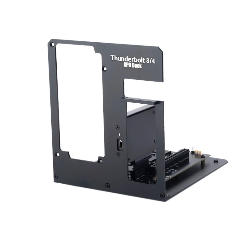 Thunderbolt 3/4 compatible con eGPU Dock Notebook expansión externa compatible con tarjetas gráficas RTX4090 y RX7900XT para bricolaje