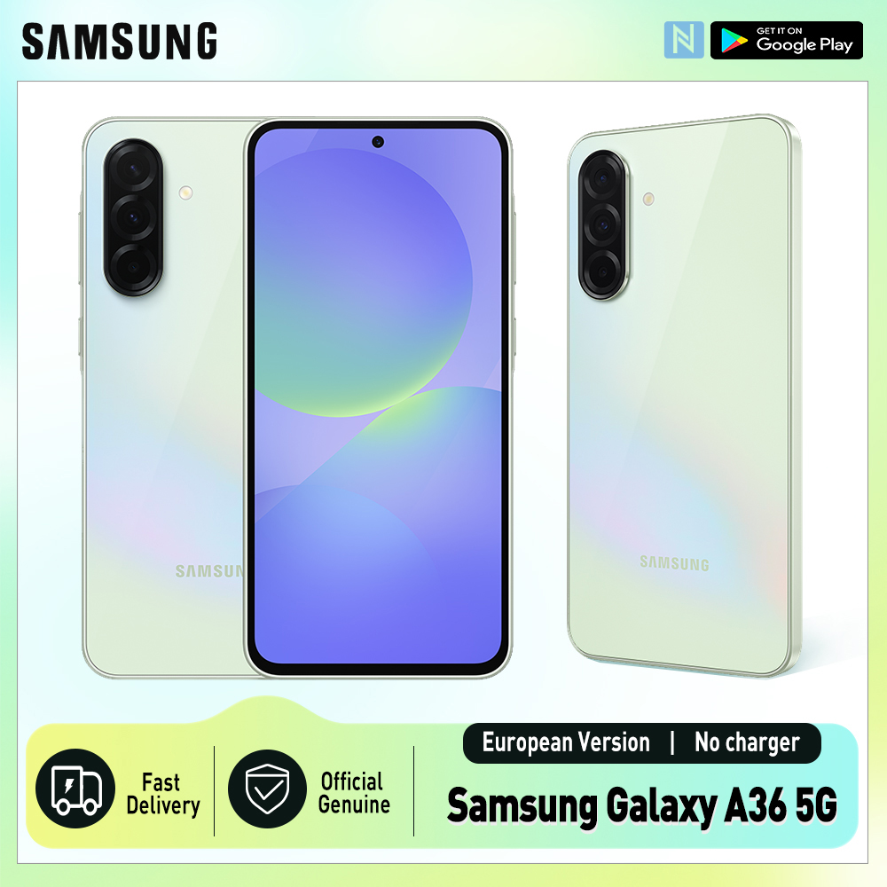 Samsung Galaxy A36 5G Smartphone Snapdragon 6 Gen 3 Écran Super AMOLED 6,7", 120 Hz, appareil photo 50 Mpx, 5 000 mAh, 45 W, NFC, IP67
