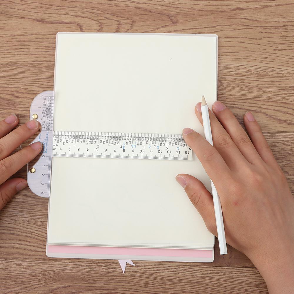 1 шт., линейка для рисования, 6 дюймов